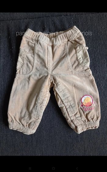 Pantalon chaud disney beige winnie