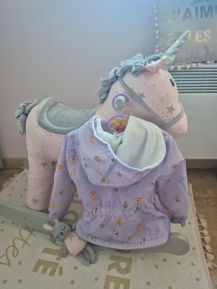 Veste coupe vent disney princesses 3 ans - photo numéro 2