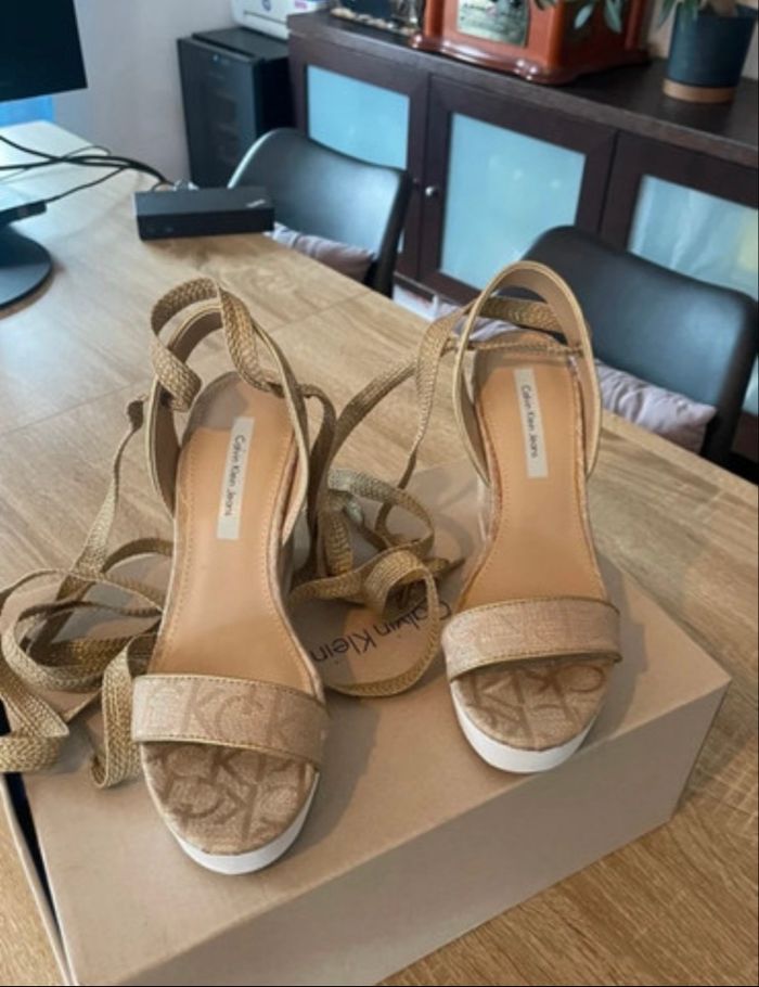 Sandales compensées Calvin Klein - photo numéro 4