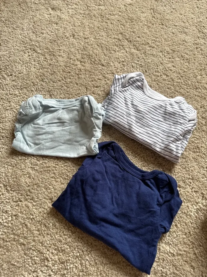 Lot de 3 bodies manches longues