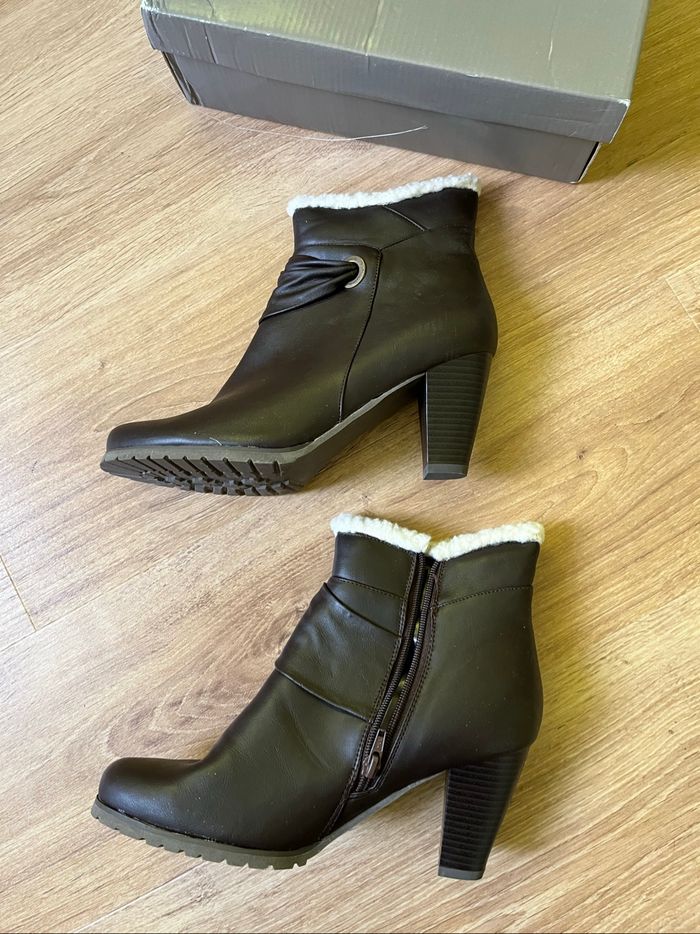 Bottines marrons - photo numéro 2