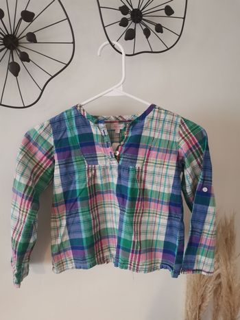 Blouse tex 4/5 ans
