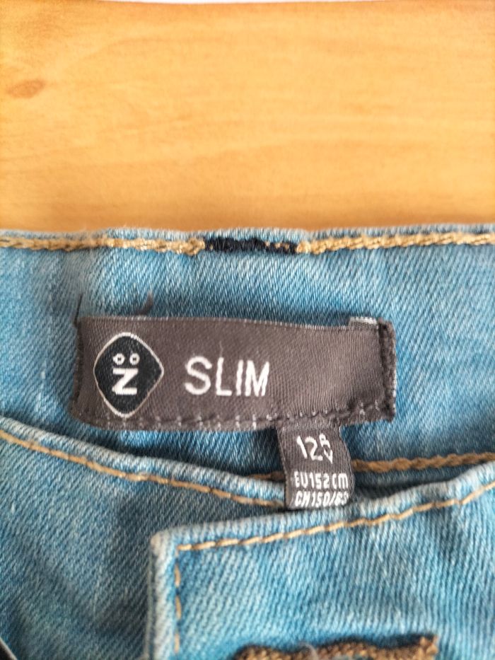 JEANS clair Slim 12 ans Neuf avec étiquette - photo numéro 5