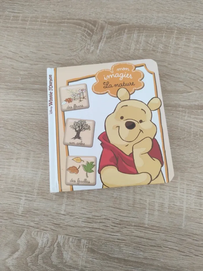 Livre mon imagier de la nature