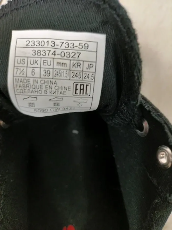 Baskets Levi's grises foncées taille 39 - photo numéro 9