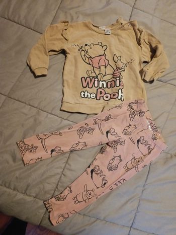 Ensemble Winnie l'Ourson taille 2 ans