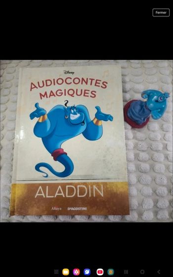 4ėme audioconte magique altaya deagostini disney audio conte compte comte magic