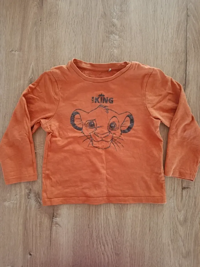 T-shirt manches longues Simba - Orchestra - 3 ans