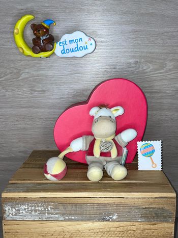 DDC517  doudou et compagnie âne 🫏