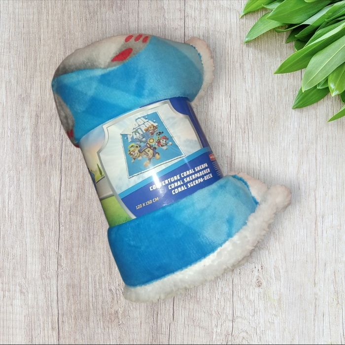 Grande couverture en sherpa Pat patrouille paw patrol - photo numéro 2