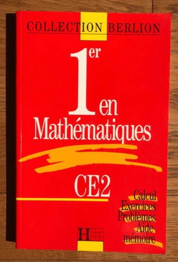 1er en Mathématiques CE2 - collection Berlion