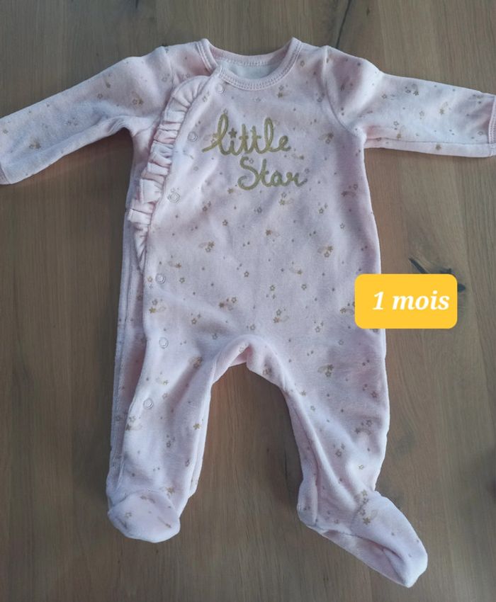 Pyjama polaire 1 mois