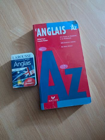 L'anglais de A à Z et un dictionnaire anglais/français