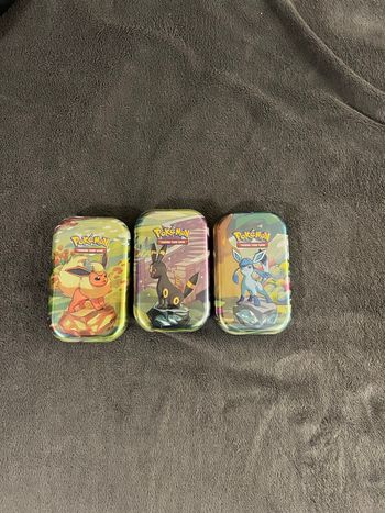 Lots de 3 mini tins 8,5