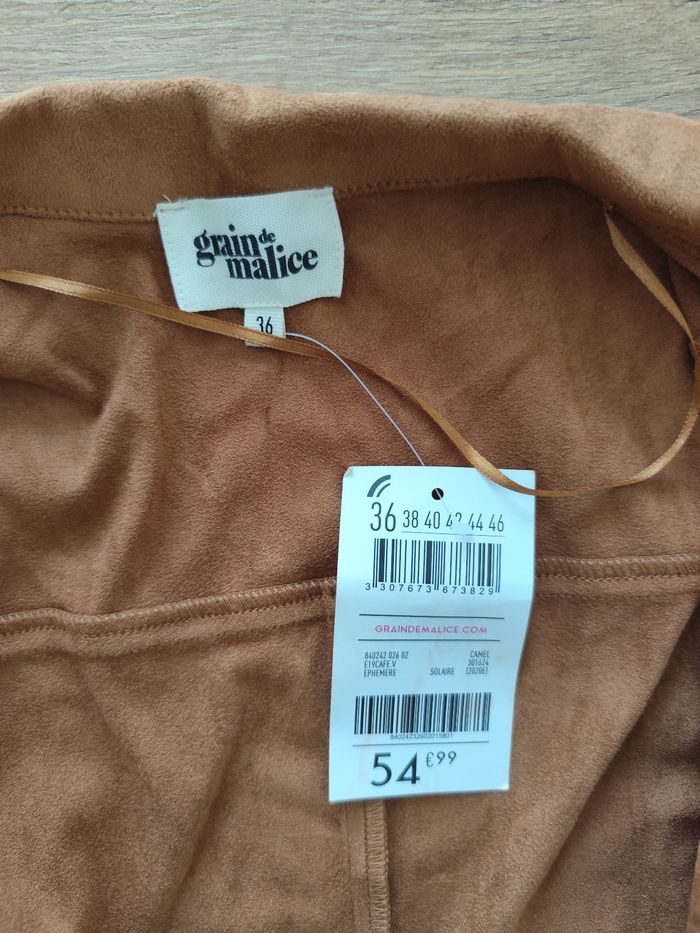 Veste manteau grain de malice neuf - photo numéro 2