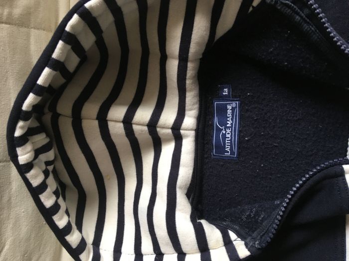 Ensemble veste avec capuche et bonnet 12mois - photo numéro 4