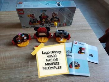 Lego Disney 40600 pas de minifigs incomplet