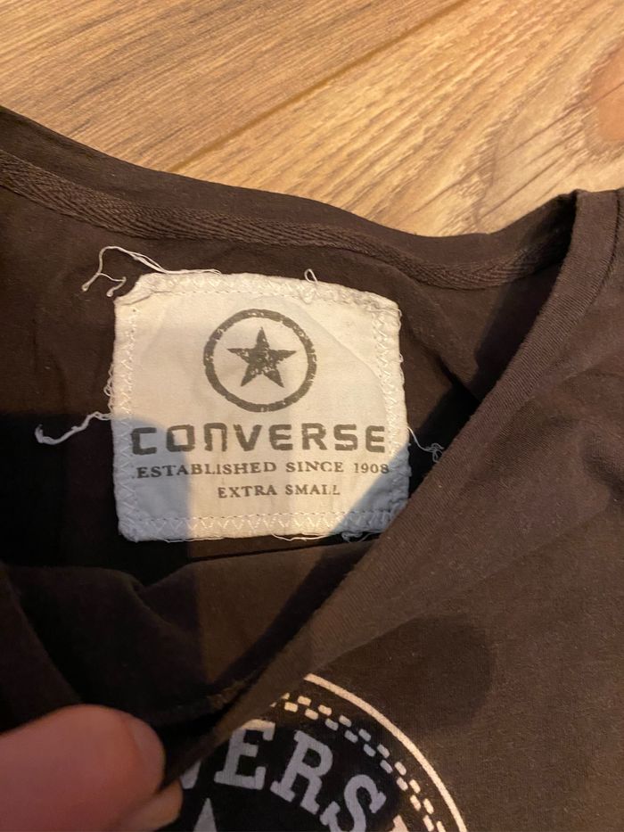 Lot 2 tshirts CONVERSE taille XS - photo numéro 7