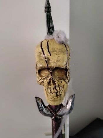 Lance tête de mort