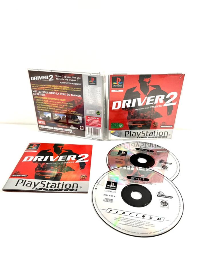 🇫🇷 Jeu PS1 : Driver 2 Complet PAL - FR - photo numéro 3