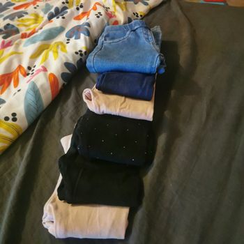Lot pantalon fille