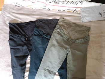 Lot de 3 jeans de grossesse maternité