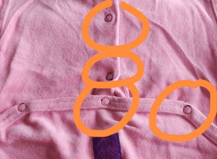 Pyjamas velour 1 mois - photo numéro 4