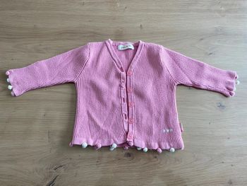 Gilet à pompom