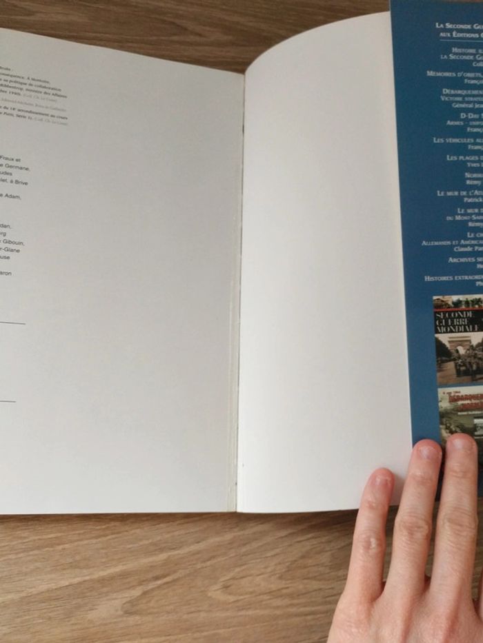 Livre la seconde guerre mondiale en France - photo numéro 3