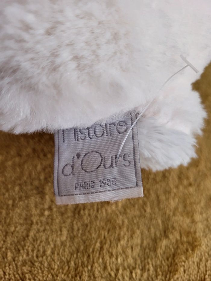 Peluche lapidoux blanc - photo numéro 5