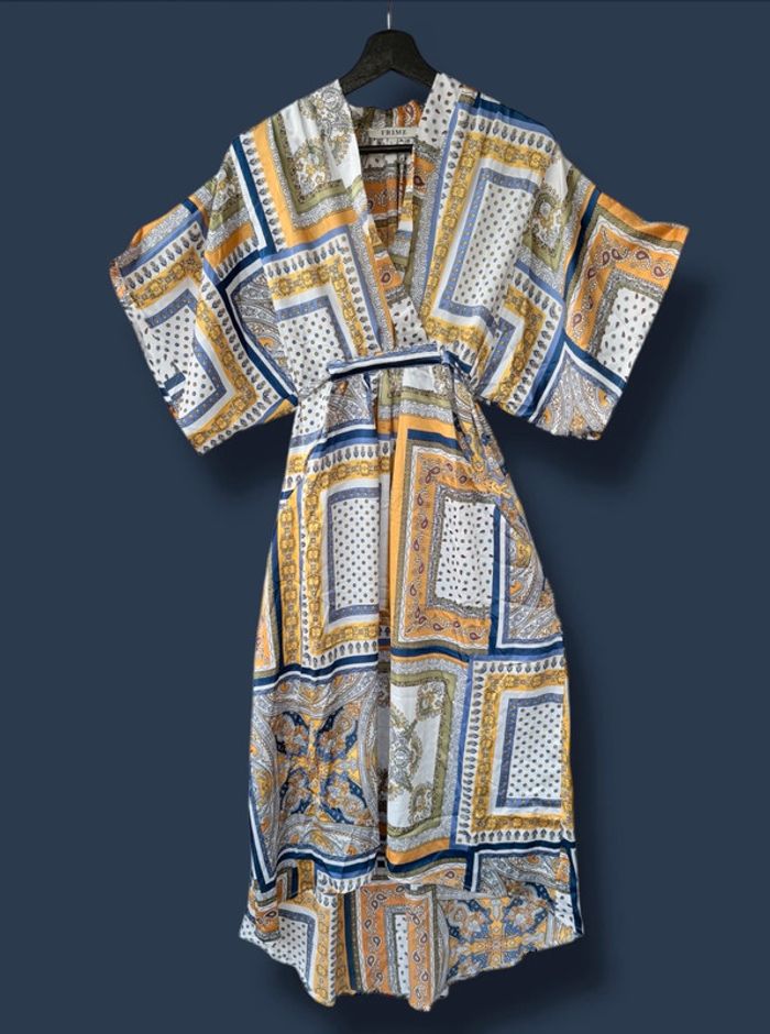 Robe fluide imprimée