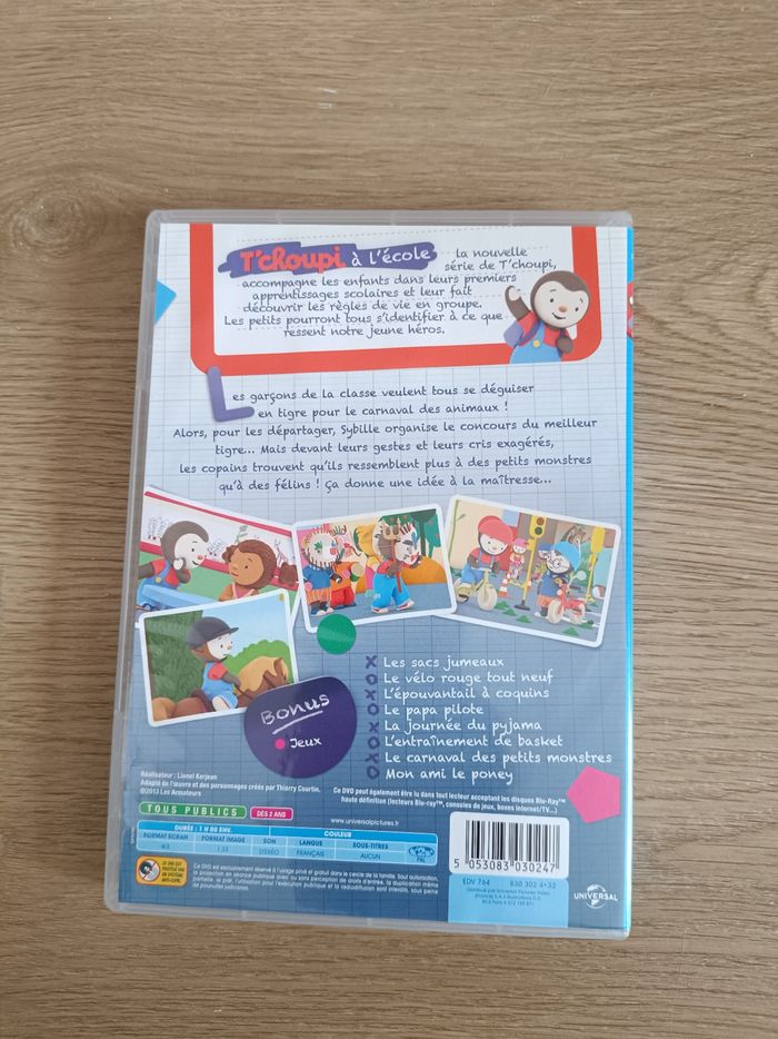 DVD T'choupi à l'école - photo numéro 2