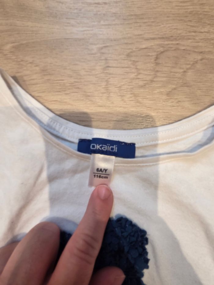 T-shirt manches longues 6 ans - photo numéro 2