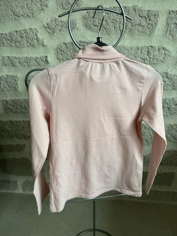 Tee shirt sous pull col roulé hiver fille 8 ans manches longues