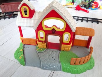 Jouet Happy kid toy 2008 ferme pour animaux 33 x 21 cm Ne fonctionne plus,  rien de cassé 
