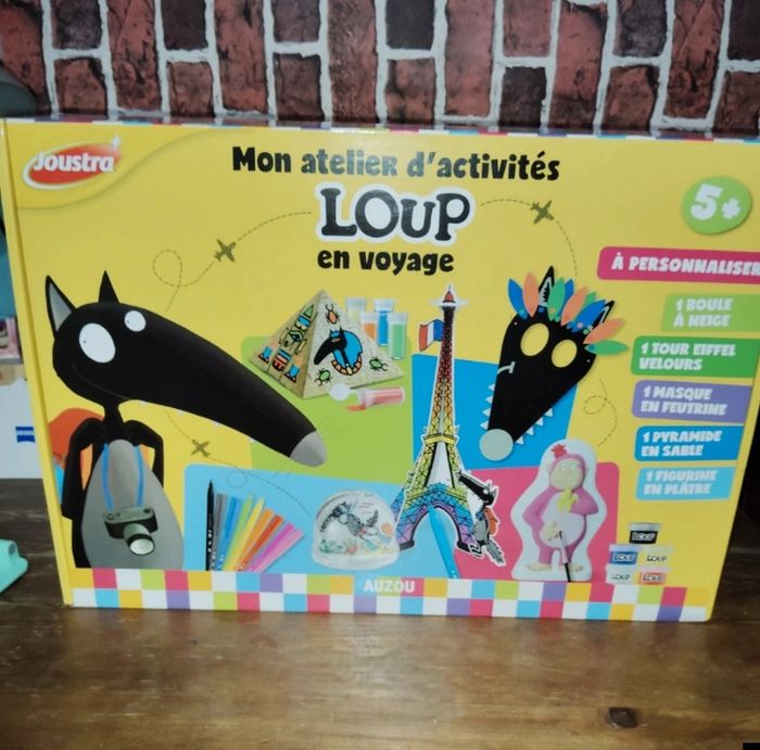 Grand coffret créatif Le loup