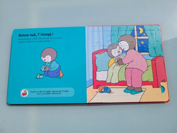 T'choupi, mon livre Puzzle de Noël 🎄 - photo numéro 6