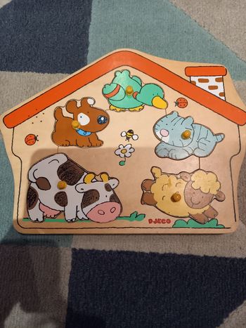 Puzzle sonore animaux