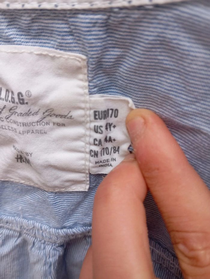 Chemise manche longue H&M 170 cm - photo numéro 6