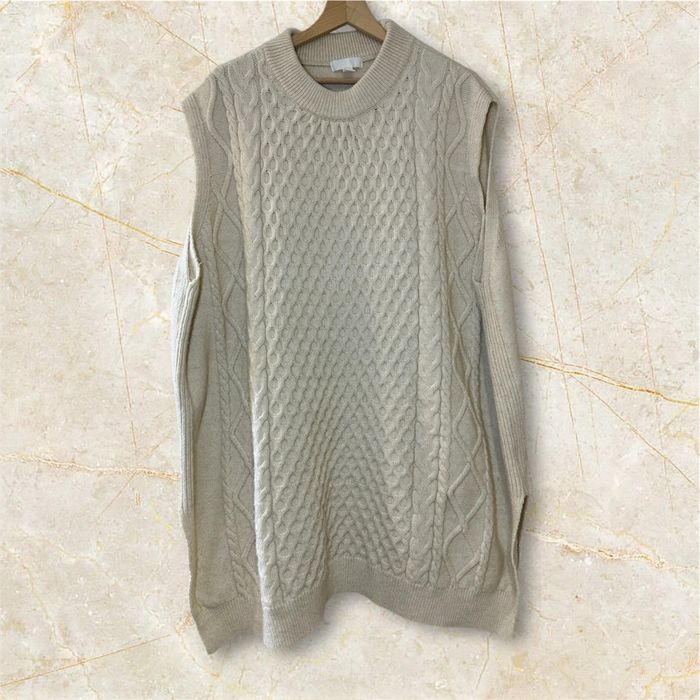 Robe pull sans manches