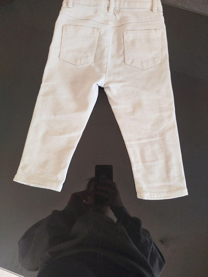 Jeans crème - photo numéro 4