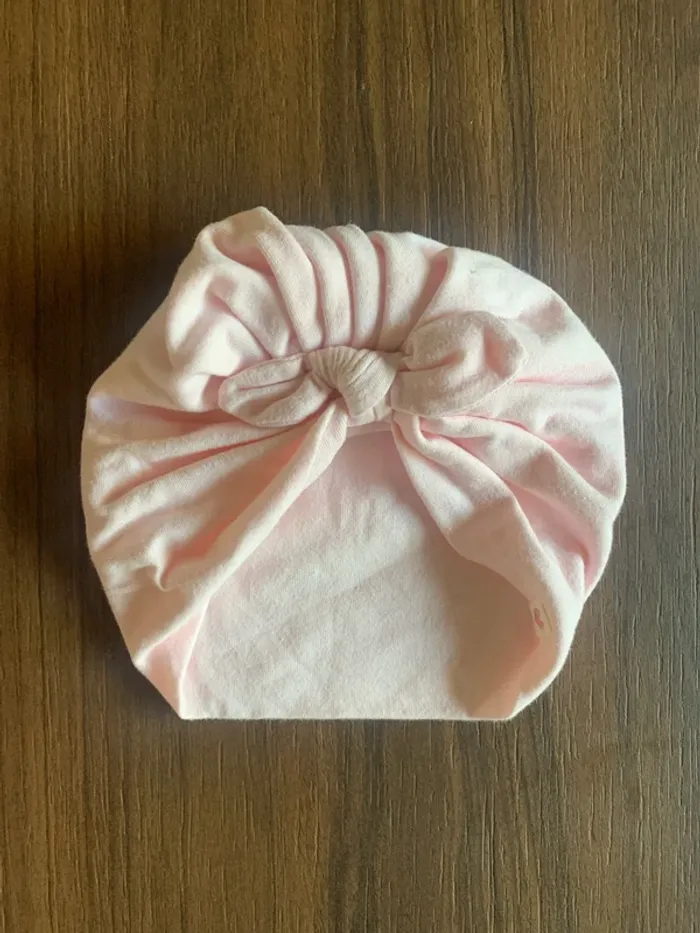 Bonnet Orchestra fille rose naissance / 3 mois