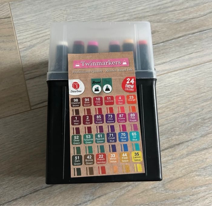 Boîte de 24 twinmarker