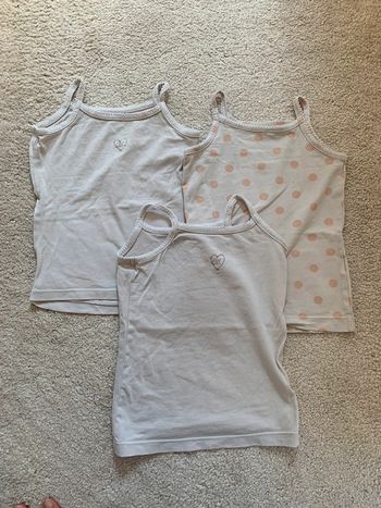 3 maillots de corps 24 mois / Orchestra