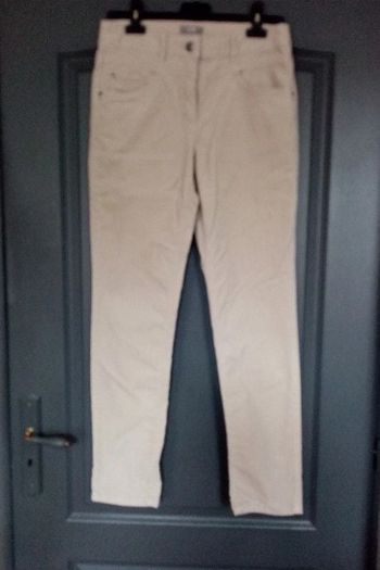 Pantalon skinny velours côtelé marron clair/beige 40/L - C&A