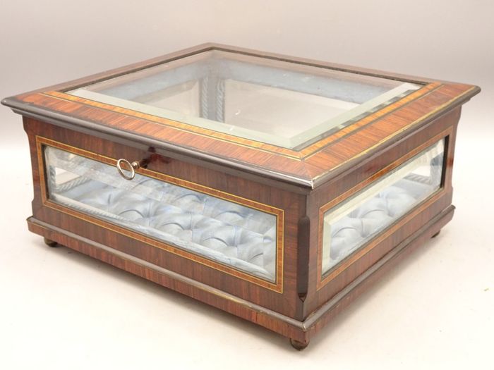 Coffret a bijoux-vitrine,verre - photo numéro 6