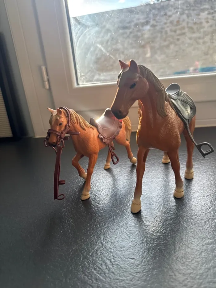 Lot de deux cheveux pour Barbie - photo numéro 2