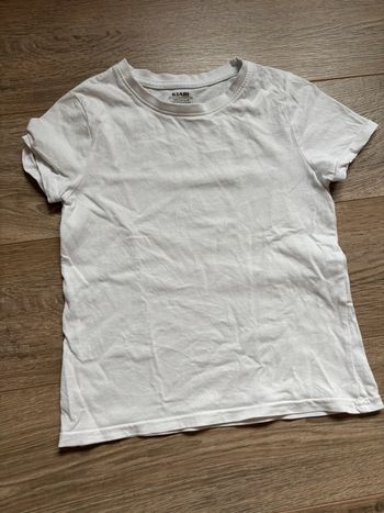 TEE shirt blanc simple 6 ans