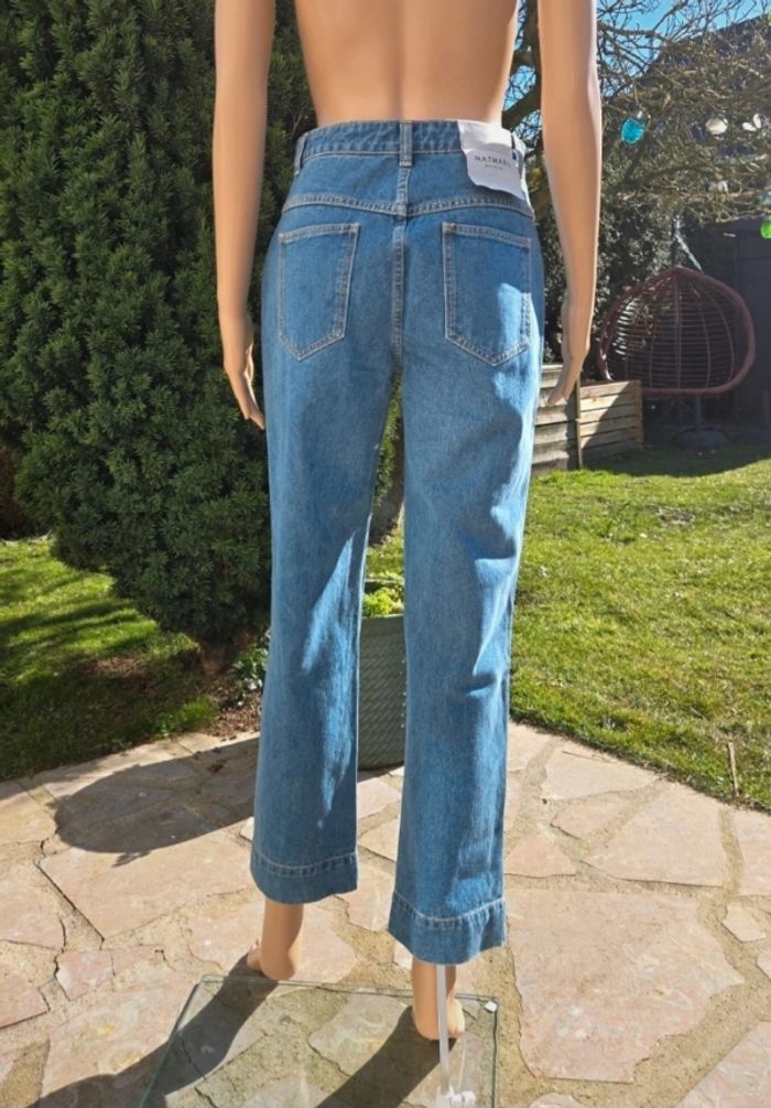 Jean taille haute coton taille S - photo numéro 2