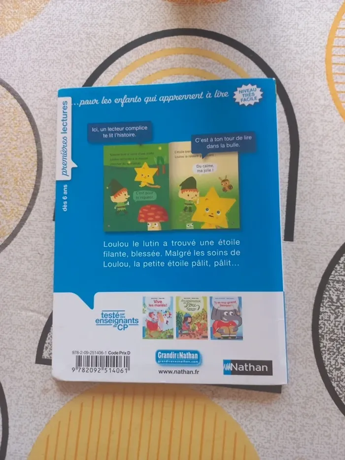 Livre Nathan 1ères lectures Je vole comme une patate - photo numéro 2
